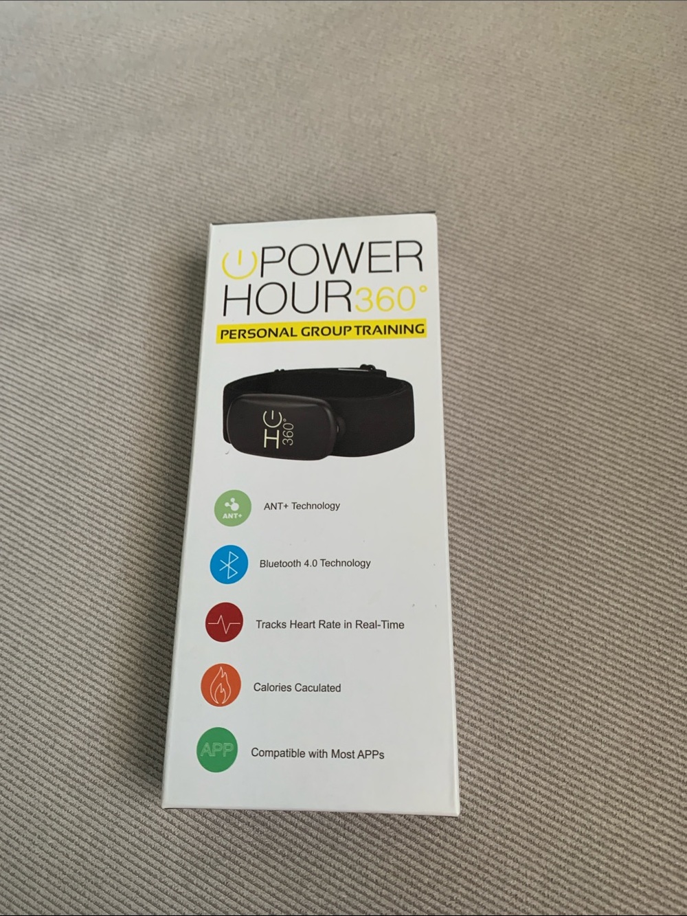 Source Unknown Power Hour 360° Heart Rate Monitor - Black